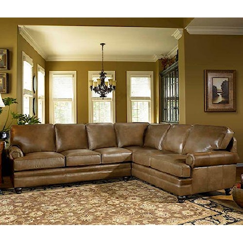 Smith Brothers Build Your Own (5000 Series) Leather Sectional with